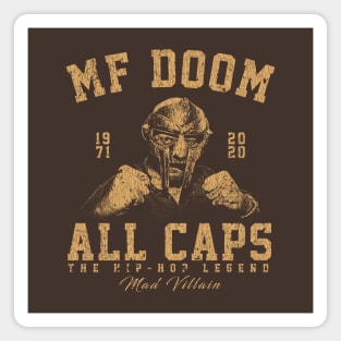 MF Doom Brown Magnet